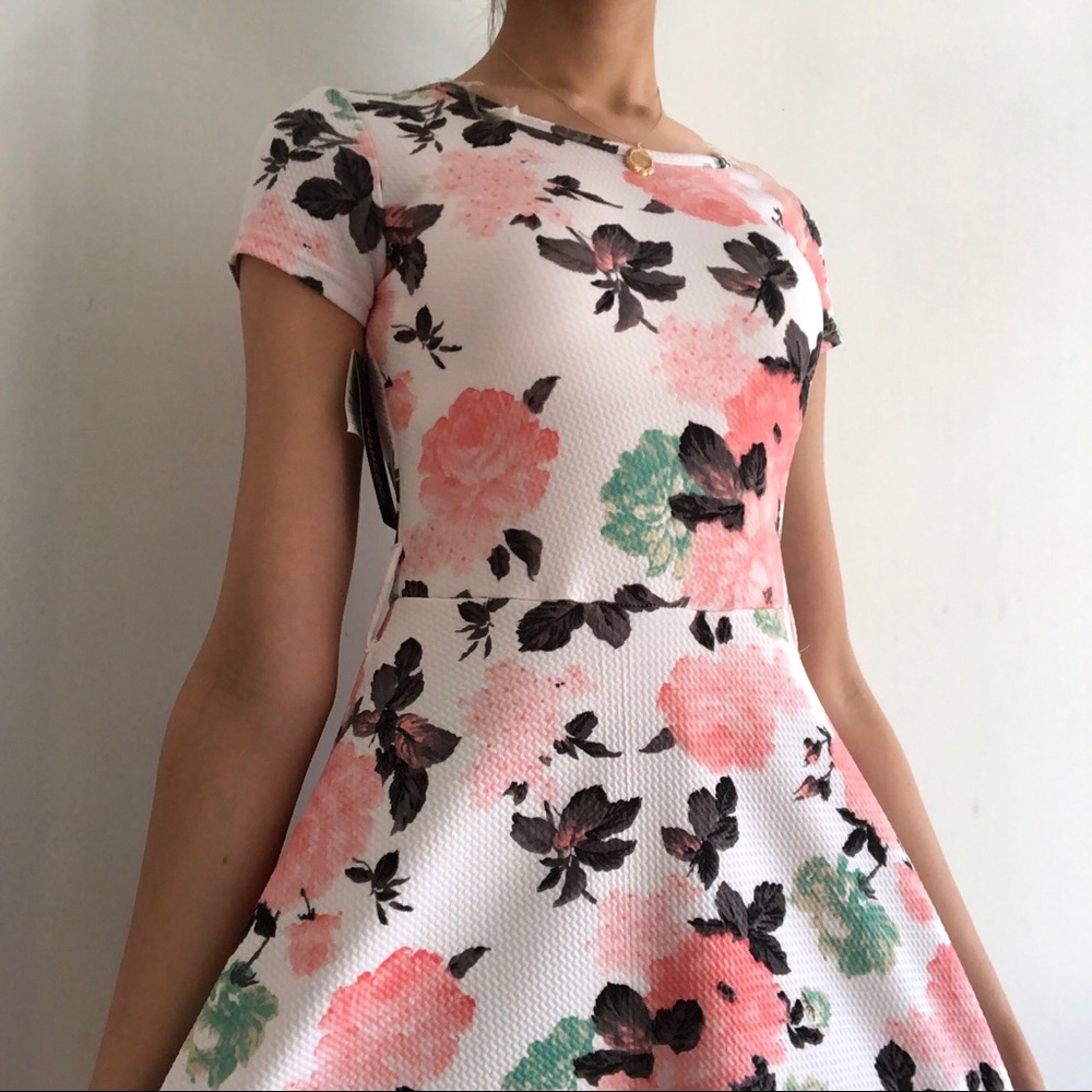 Vintage floral dress